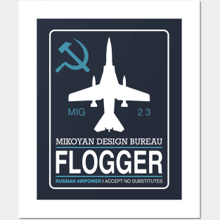 Mig-23 Flogger Posters and Art